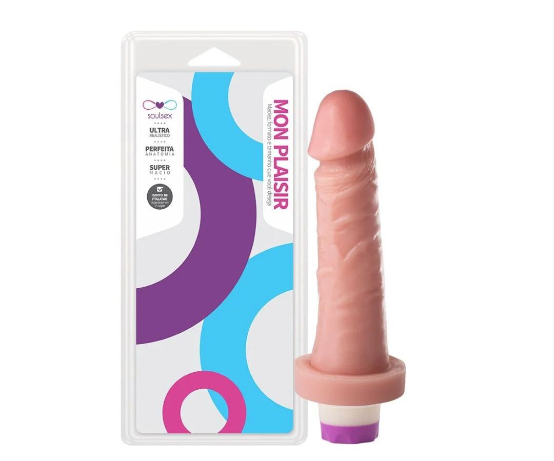 PRÓTESE COM VIBRADOR 17 X 4 CM